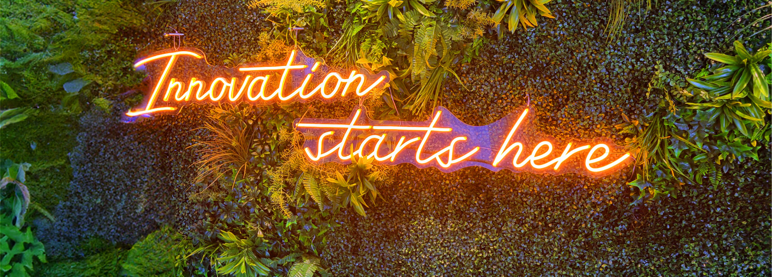 Innovation Starts Here banner