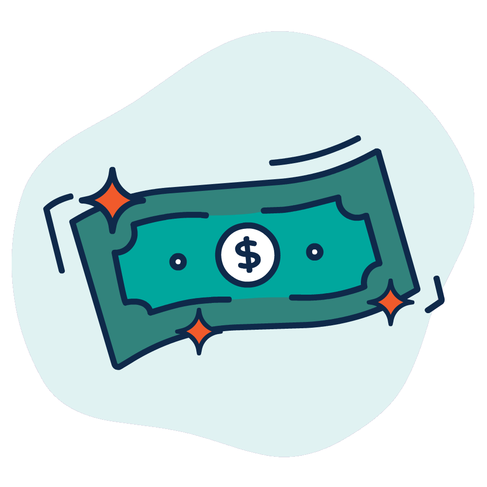 Cingo animated brand illustration — Competitive Salary