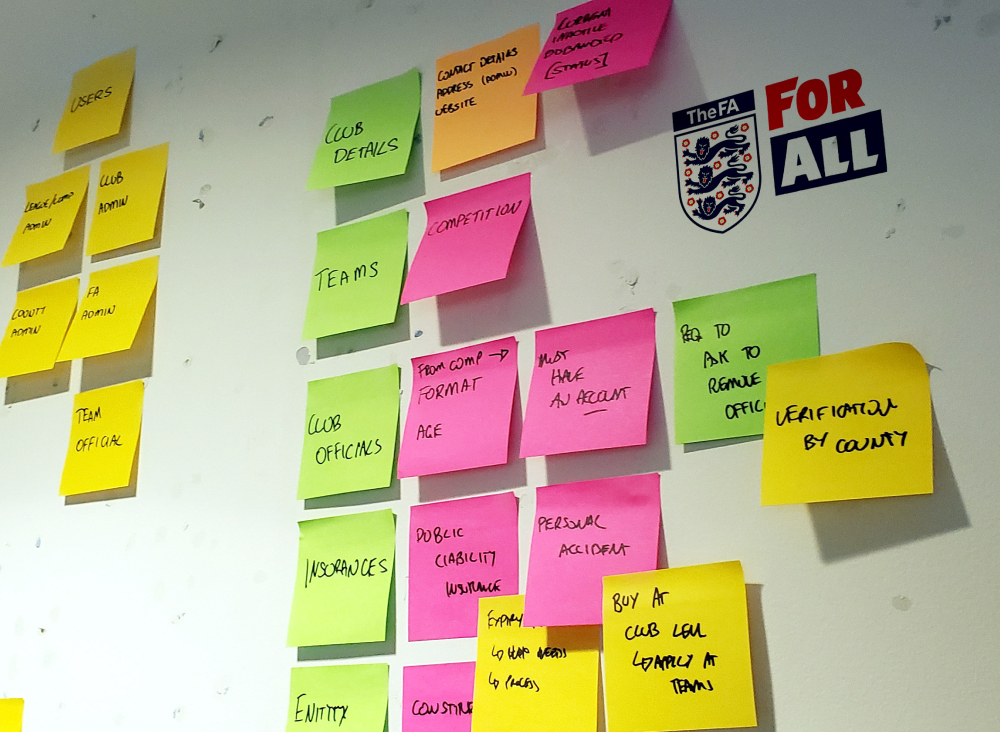 The FA customer experience brief and problem statement documentation